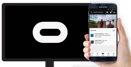 Oculus Gear VR + Chromecast.