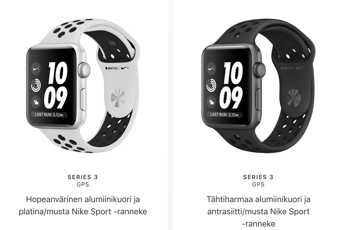 Uudet Apple Watch Nike+:t tulivat myyntiin | Mobiili.fi