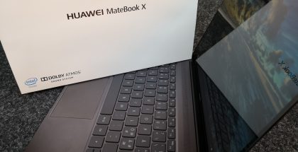 MateBook X on Huawein ensimmäinen varsinainen kannettava tietokone.