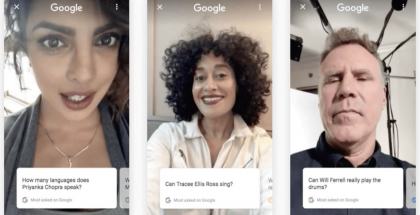 Google julkkikset selfie videot vastaukset