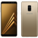 Samsung Galaxy A8 (2018) edestä ja takaa. Muita värivaihtoehtoja ovat musta ja orkideanharmaa.
