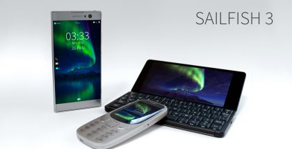 Sailfish tulee Sony Xperia XA2:lle, Gemini PDA:lle sekä peruspuhelimille.