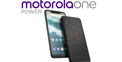Aiemmin julkaistu vuotokuva Motorola One Powerista. Kuva: AndroidHeadlines.