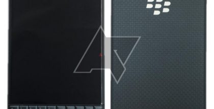 BlackBerry KEY2 LE. Android Police -sivuston julkaisema vuotokuva.