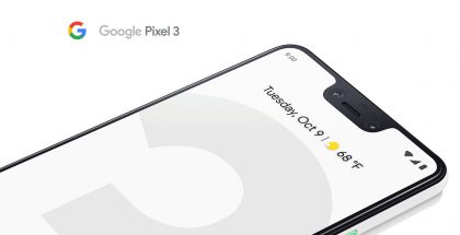 Google Pixel 3 XL.