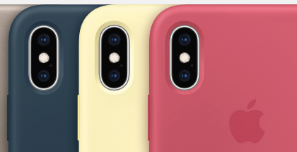 iPhone XS ja iPhone XS Maxin silikonisuojakuoresta tuli saataville kolme uutta väriä.
