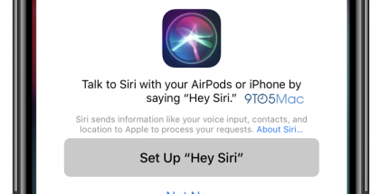 iOS 12.2:sta löytyy piilotettuna ohje Hei Sirin käyttöönotosta AirPods-kuulokkeissa.