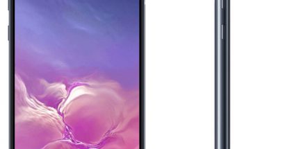 Samsung Galaxy S10e edestä ja sivulta. Kuva: WinFuture.de.