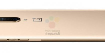 OnePlus 7 Pro Almond-värissä takaa. Kuva: WinFuture.de.