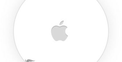 Mahdollinen kuva Applen AirTag-paikantimen yksinkertaisesta designista. Kuva: MacRumors.