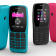 Nokia 110 eri värivaihtoehtoina.