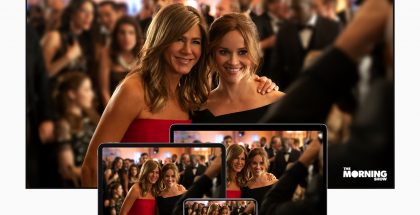 Jennifer Anistonin ja Reese Witherspoonin tähdittämä The Morning Show -draama lukeutuu Apple TV+:n ensimmäisiin sisältöihin.