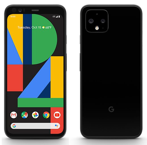 Google Pixel 4, Just Black.