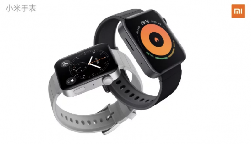 Xiaomin älykello muistuttaa ratkaisuiltaan paljon Apple Watchia mutta on hieman kulmikkaampi.