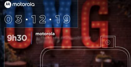 Motorolan ennakkokuva vihjaa tulevasta julkistuksesta 3. joulukuuta.