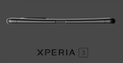 Sony Xperia 3 näyttää tuovan kaarevan designin.