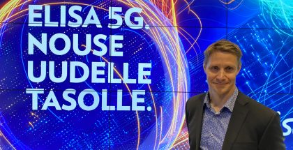Elisan Sami Rajamäen mukaan 5G-verkossa tapahtuu kehitystä koko ajan.