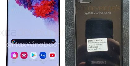 Samsung Galaxy S20+ 5G. Kuvat: Max Weinbach / xda-developers.