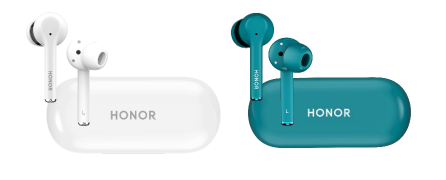 Honor Magic Earbuds -kuulokkeiden värivaihtoehdot.