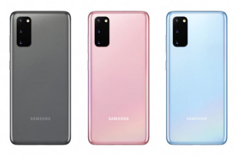 Samsung Galaxy S20 -värit Suomessa.