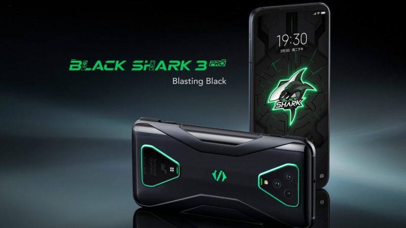 Black Shark 3 Prossa on peräti 7,1 tuuman näyttö.