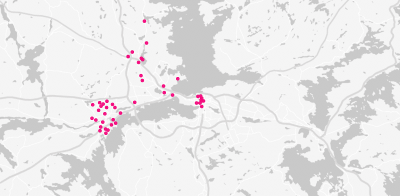 DNA:n 5G-tukiasemia Tampereella.