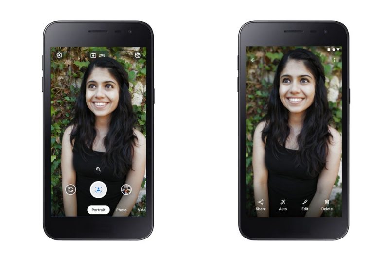 Googlen uusi Camera Go -kamerasovellus Android Go edition -puhelimiin.