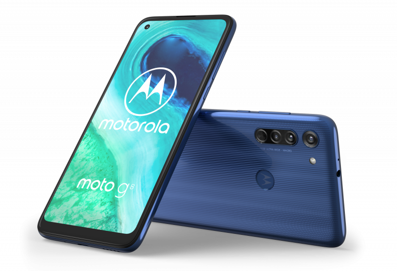 Motorola Moto G8, Neon White.