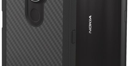 Nokia 6.2:lle ja 7.2:lle myyntiin tuleva 007-kevlar-suojakuori.