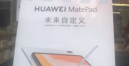 Huawei MatePad paljastui jo mainosjulisteessa.