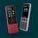 Punainen Nokia 150 ja valkoinen Nokia 125.