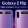 Samsungin Galaxy Z Flipin seuraaja voi sisältää kolme kameraa ulkopuolella. Kuva: LetsGoDigital.