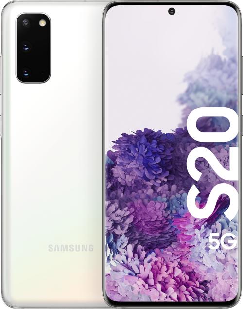 Samsung Galaxy S20 5G, Cloud White.