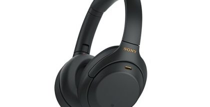 Sony WH-1000XM4 -kuulokkeet mustana värivaihtoehtona.