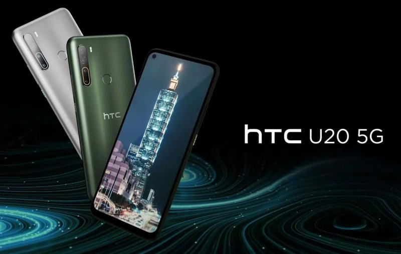 HTC U20 5G tulee saataville kahtena värivaihtoehtona.