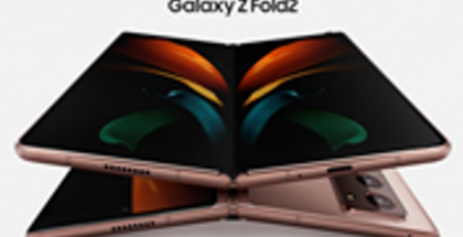 Samsung Galaxy Z Fold2 aiemmassa heikkolaatuisessa vuotokuvassa.