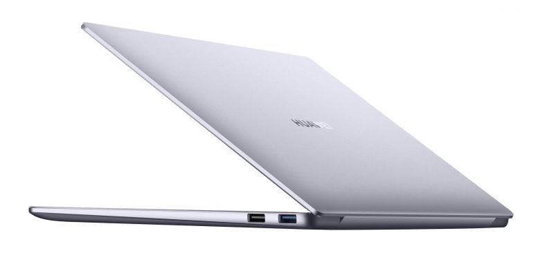 Huawei MateBook 14" (2020) sisältää myös kaksi USB-A-tyypin porttia.