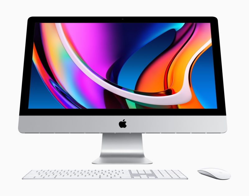 Applen aiempi 27 tuuman iMac Intelin suorittimella.