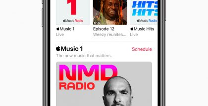 Apple Musicin radiokanavien määrä kasvaa kolmeen.