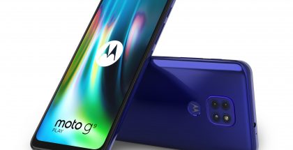 Motorola Moto G9 Play, Sapphire Blue.