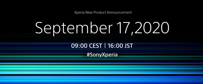 Sony on vahvistanut Xperia-julkistuksen 17. syyskuuta.