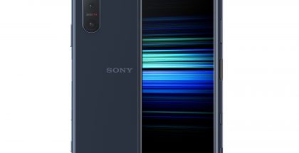 Sony Xperia 5 II sinisenä.