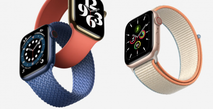 Apple Watch Series 6 ja Apple Watch SE.