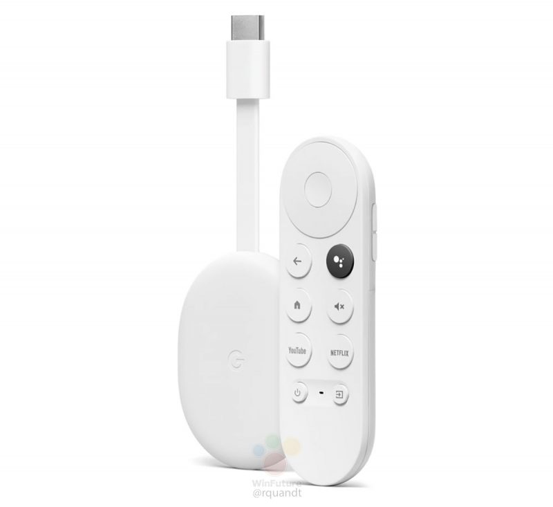 Google Chromecast Google TV:llä. Kuva: WinFuture.de.