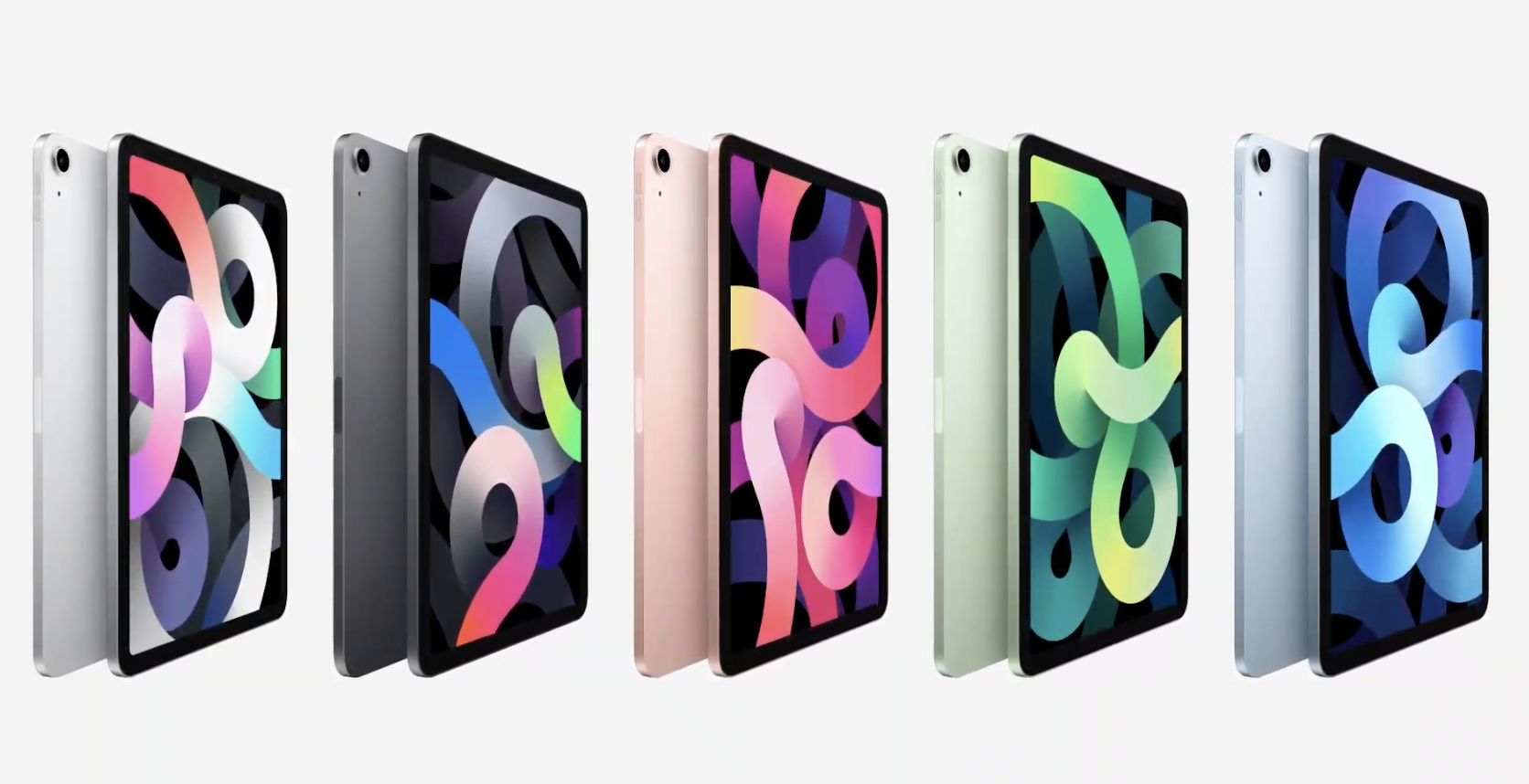 Syksyllä 2020 julkaistu 4. sukupolven iPad Air.
