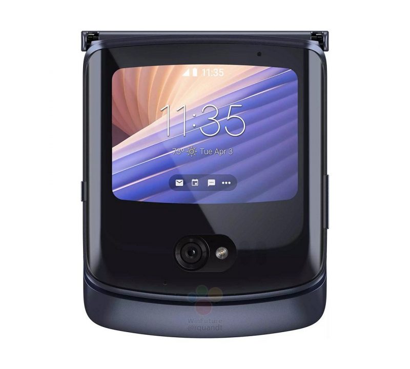 Motorola razr 5g suljettuna. Kuva: WinFuture.de.