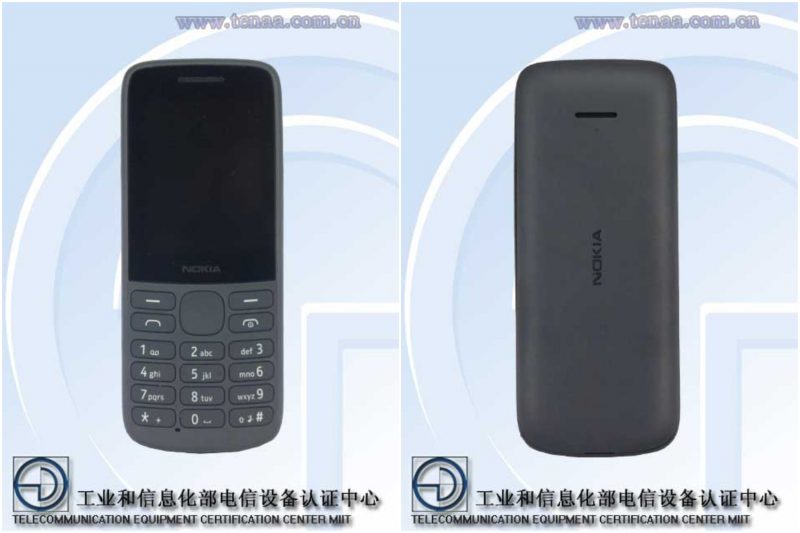 TA-1278 eli Nokia 215 (2020) viranomaiskuvissa.