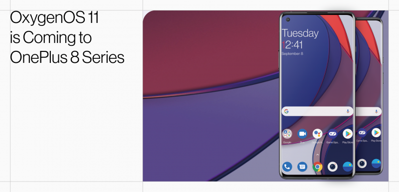 OxygenOS 11:n Open Beta -testiversio on julkaistu OnePlus 8 -sarjan älypuhelimille.