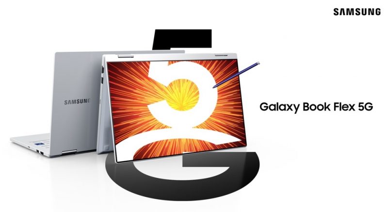 Galaxy Book Flexin uusi versio lisää laitteeseen 5G-tuen.