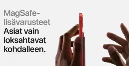 MagSafe on iPhone 12 -puhelinten uutuus.